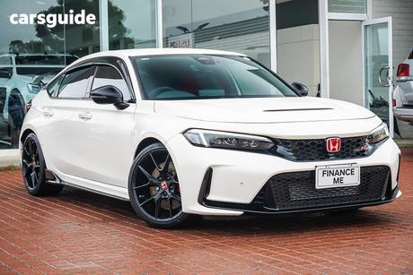 White 2024 Honda Civic Hatchback Type R