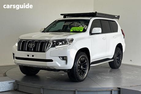 White 2022 Toyota Landcruiser Prado Wagon Vx