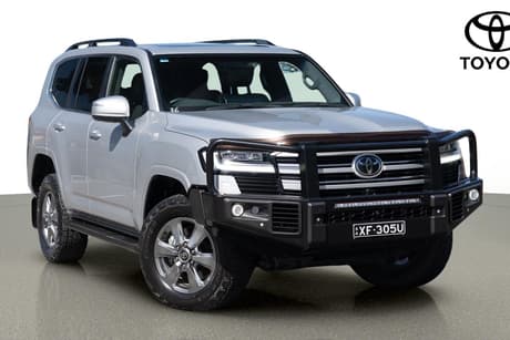 Silver 2024 Toyota Landcruiser Wagon Lc300 Vx (4X4)