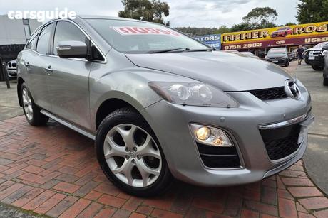 Grey 2010 Mazda CX-7 Wagon Luxury Sports (4X4)
