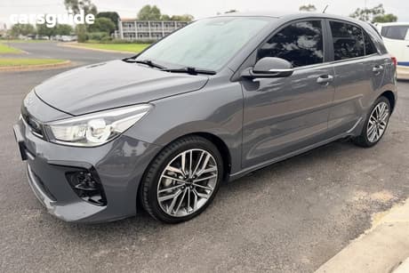 Grey 2021 Kia RIO Hatchback Gt-Line