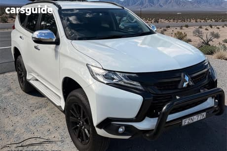 White 2019 Mitsubishi Pajero Sport Wagon Gls (4X4) 7 Seat