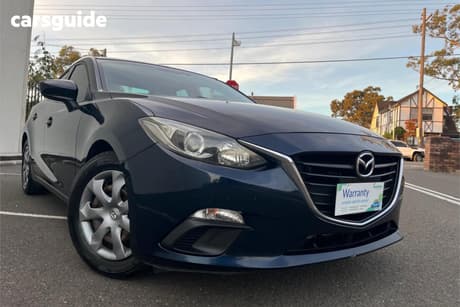 Blue 2014 Mazda 3 Sedan Neo