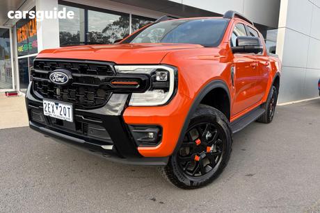 Orange 2026 Ford Ranger Double Cab Pick Up Wildtrak 3.0 (4X4)