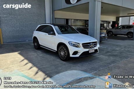 White 2019 Mercedes-Benz GLC250 Wagon 4Matic