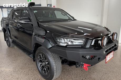 Black 2021 Toyota Hilux Double Cab Pick Up Rogue (4X4)
