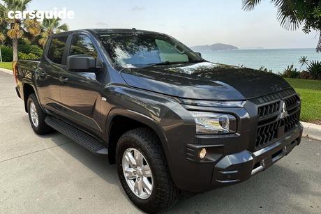 Grey 2026 Mitsubishi Triton Double Cab Chassis Glx+ (4X4)