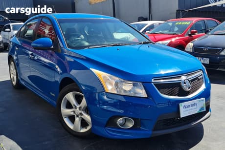 Blue 2011 Holden Cruze Sedan Sri V
