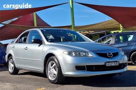 Silver 2006 Mazda 6 Sedan Limited