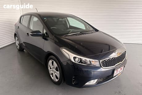 Blue 2018 Kia Cerato Hatchback S