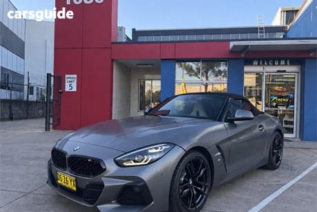 Grey 2022 BMW Z4 Roadster Sdrive20I M Sport