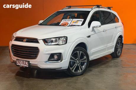 White 2017 Holden Captiva Wagon 7 Ltz (Awd)