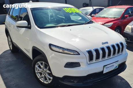 White 2014 Jeep Cherokee Wagon Sport (4X2)