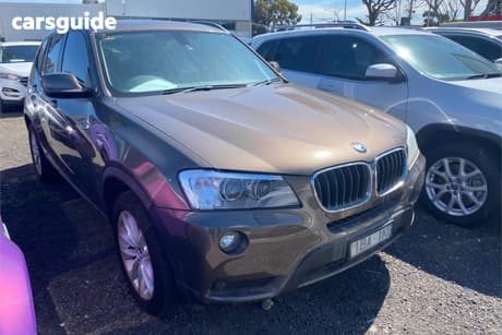 Brown 2013 BMW X3 SUV XDRIVE 20I