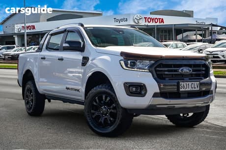 White 2021 Ford Ranger Double Cab Pick Up Wildtrak 2.0 (4X4)