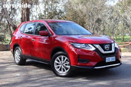 Red 2020 Nissan X-Trail Wagon St (4Wd)