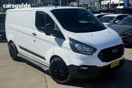 White 2022 Ford Transit Custom Van 340L (Lwb)