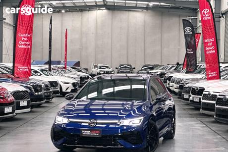 Blue 2023 Volkswagen Golf Hatchback R 4Motion 20 Years