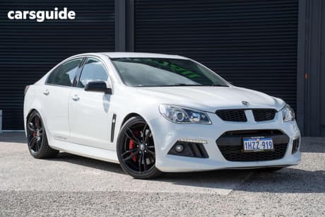 White 2015 HSV Clubsport Sedan R8 R