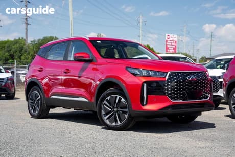 Red 2026 Chery Tiggo 4 Wagon Ultimate Hev