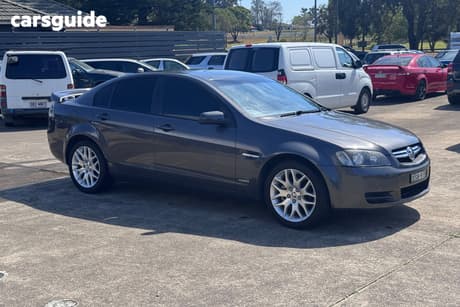 Grey 2010 Holden Commodore Sedan International