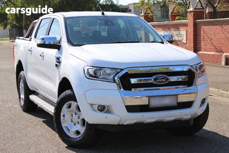 White 2017 Ford Ranger Dual Cab Utility Fx4 Special Edition