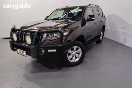 Brown 2020 Toyota Landcruiser Prado Wagon Gxl