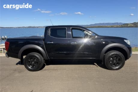 Black 2016 Nissan Navara Double Cab Utility Rx (4X4)