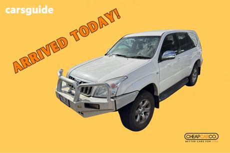 White 2006 Toyota Landcruiser Prado Wagon Gxl (4X4)