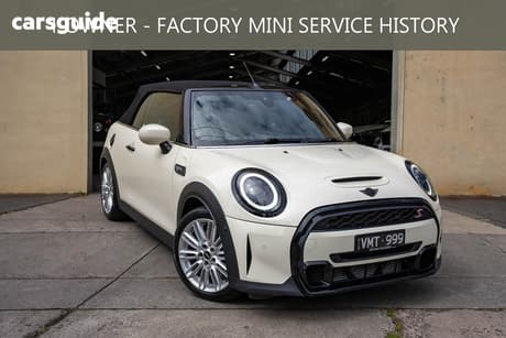 White 2021 Mini Convertible Convertible Cooper S Classic
