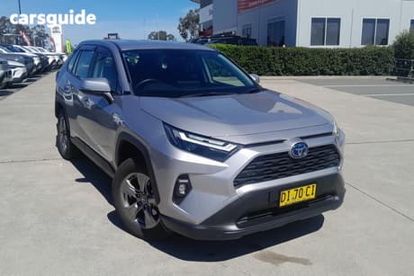 Silver 2023 Toyota RAV4 Wagon Gx (2Wd) Hybrid