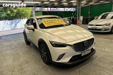 White 2015 Mazda CX-3 Wagon S Touring (Fwd)