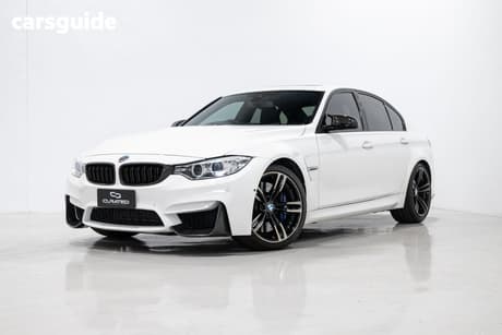 White 2015 BMW M3 Sedan