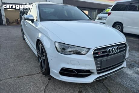 White 2015 Audi S3 Sedan 2.0 Tfsi Quattro