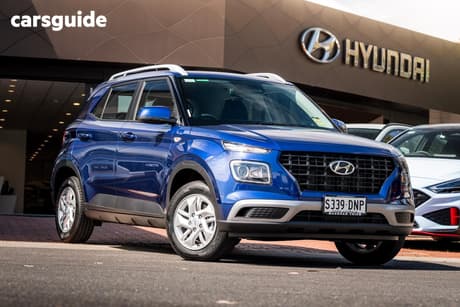 Blue 2026 Hyundai Venue Wagon