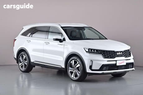 White 2022 Kia Sorento Wagon Sport+ 7 Seat