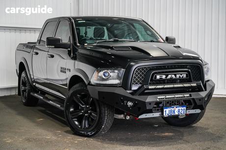 Black 2022 RAM 1500 Crew Cab Utility Warlock Ii Rambox