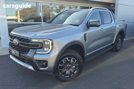 Silver 2026 Ford Ranger Double Cab Pick Up Wildtrak 2.0 (4X4)