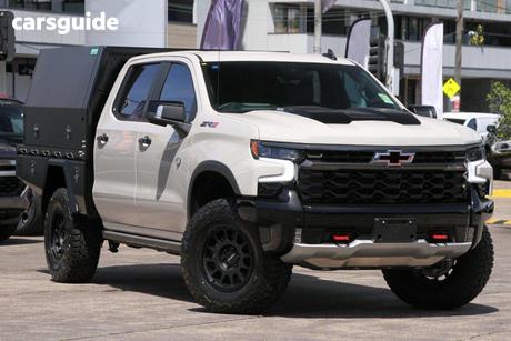 Beige 2026 Chevrolet Silverado Crew Cab Pickup 1500 Zr2