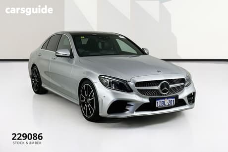 Silver 2019 Mercedes-Benz C300 Sedan