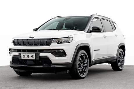 White 2022 Jeep Compass Wagon Night Eagle (Fwd)