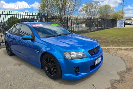 Blue 2009 Holden Commodore Sedan Ss