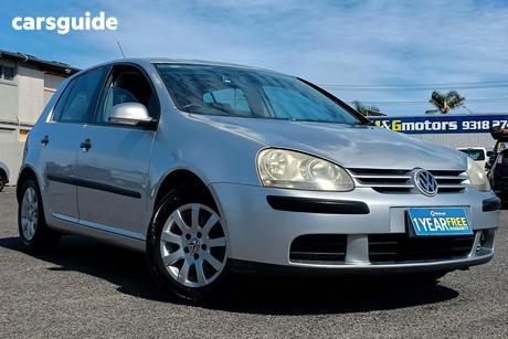 Silver 2007 Volkswagen Golf Hatchback 2.0 Tdi Comfortline
