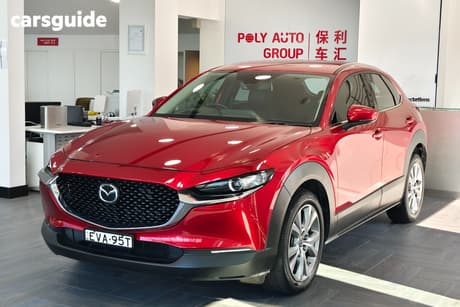 Red 2022 Mazda CX-30 Wagon G25 Touring (Fwd)