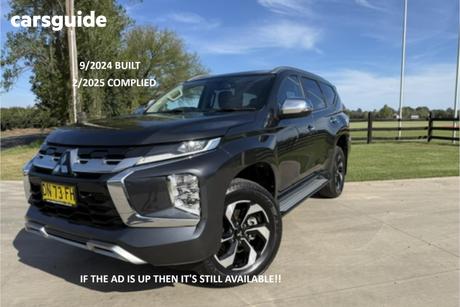 Grey 2024 Mitsubishi Pajero Sport Wagon Gls (4Wd) 7 Seat