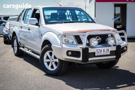 Silver 2012 Nissan Navara Dual Cab Pick-up St 25Th Anniversary Le (4X4)