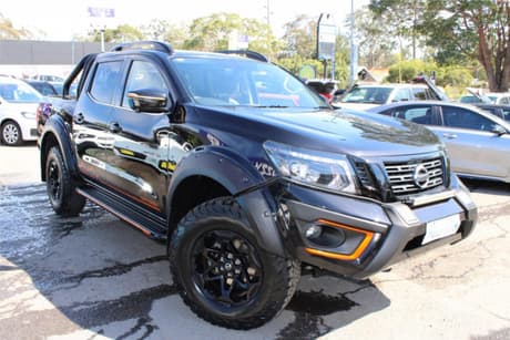 Black 2019 Nissan Navara Dual Cab Pick-up N-Trek Warrior (4X4)
