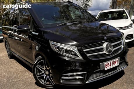 Black 2017 Mercedes-Benz V250 Wagon D Avantgarde