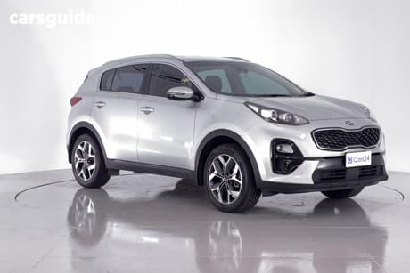 Silver 2021 Kia Sportage Wagon Sx (Fwd)