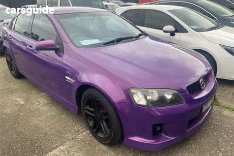 Purple 2007 Holden Commodore Sedan Sv6